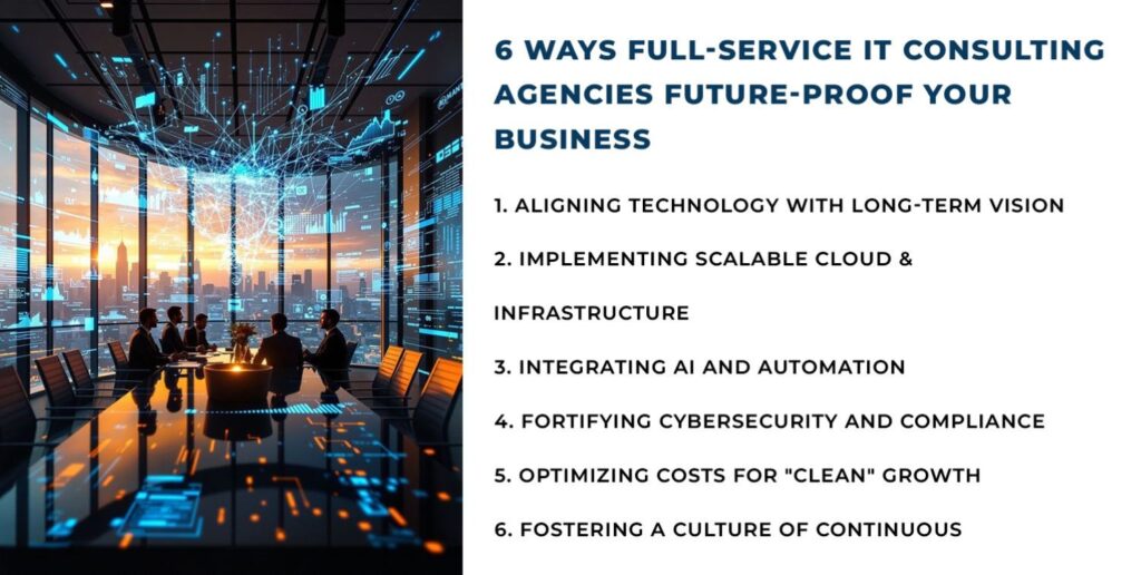 6 Ways Full-Service IT Consulting Agencies for business