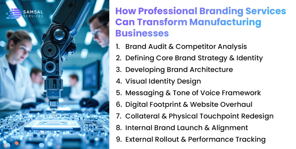 Professional Branding Services Can Transform Manufacturing Businesses